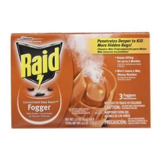 Raid 1.5 oz. Concentrated Deep Reach Fogger (3 pack) 81595