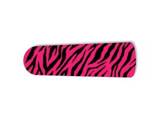 Zebra Pink and Black 42" Ceiling Fan BLADES ONLY