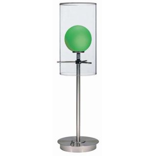 Lite Source Burst 19 H Table Lamp with Drum Shade