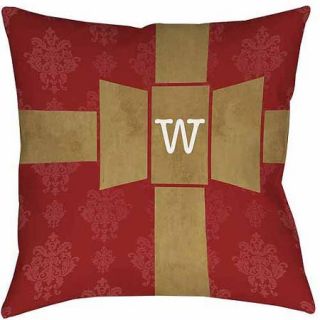 Thumbprintz Giftwrap Monogram Decorative Pillows