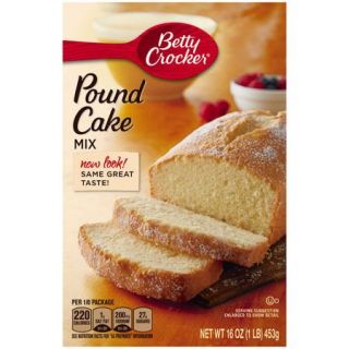 Betty Crocker? Pound Cake Mix 16 oz. Box