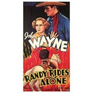 Randy Rides Alone Movie Poster (11 x 17)