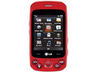 Refurbished: LG Neon II GW370 80 MB Red/Silver Unlocked GSM Slider Cell Phone 2.4"