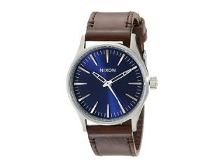 Nixon The Sentry 38 Leather Blue/Brown