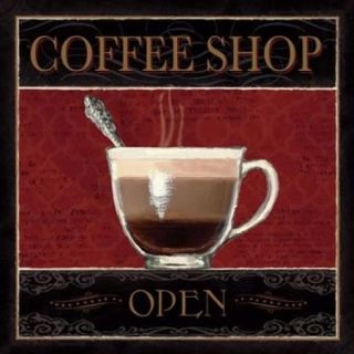 Coffee Shop I Poster Print by Marco Fabiano (24 x 24)