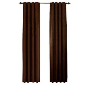 Sound Asleep National Sleep Foundation Room Darkening Chocolate Polyester Curtain Panel, 108 in. Length 11239042X108CH