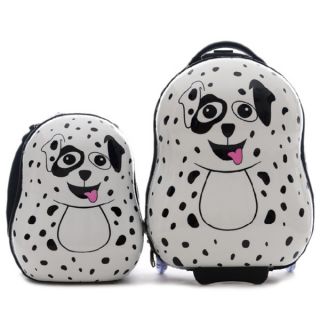 Cuties & Pals Childrens Pupster Dalmatian Hardside Luggage Set