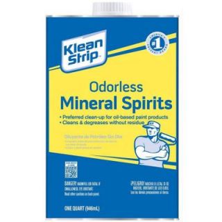 Klean Strip 1 qt. Odorless Mineral Spirits QKSP94005CA