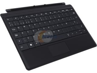 Open Box: Microsoft Black Surface Type Cover Keyboard for Surface RT / Surface 2 / Surface Pro / Surface Pro 2 Model N5X 00015 (Design Spanish)