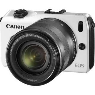 Canon EOS M Mirrorless Digital Camera with EF M 18 55mm