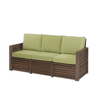 Home Styles Barnside Deep Seating Sofa with Cushions