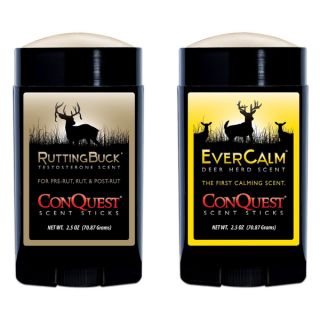 Conquest Scents Rutting Buck Stick Formula Pack   16803389  