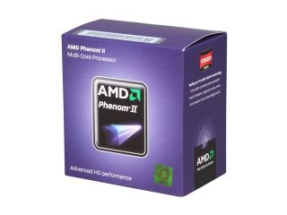 AMD Phenom II X4 945 Deneb Quad Core 3.0 GHz Socket AM3 95W HDX945WFGMBOX Desktop Processor
