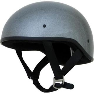 AFX FX 200 Slick Beanie Helmet Solid Gunmetal Flake SM