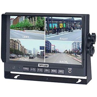 CrimeStopper SecurView™ SV 8900.QM.II LCD Car Monitor With Built in Quad View, 7