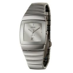 Rado Womens Sintra Silver dial Ceramic Swiss Quartz Watch