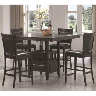 Grand Jacobsen Cappuccino Finish 5 piece Dining Set   16586585