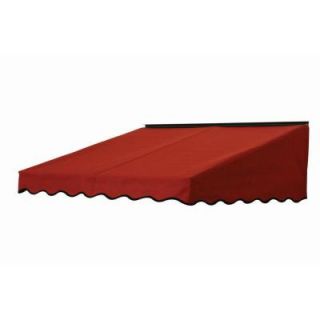 NuImage Awnings 3 ft. 2700 Series Fabric Door Canopy (17 in. H x 41 in. D) in Terra Cotta 27X7X46462203X