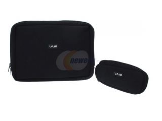 SONY VAIO Black 15.4" Neoprene Notebook and AC Adapter Case Model VGP AMC3