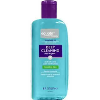 Equate Deep Cleaning Astringent for Sensitive Skin, 8 fl oz