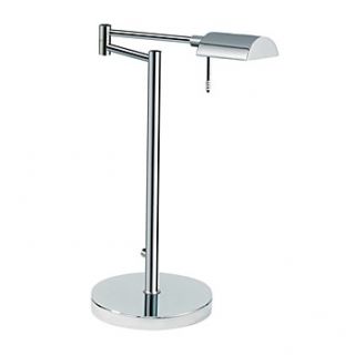 D Lite Table Lamp, Polished Chrome