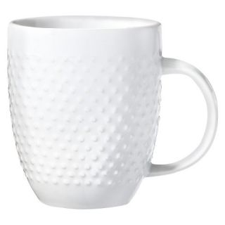 Threshold™ Beaded Coffee Mug Set of 4   White