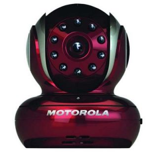 Motorola Blink1 Pan Tilt Zoom Wi Fi Camera in Red MOTO BLINK1 R