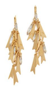 Elizabeth Cole Golden Glow Earrings