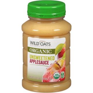 Wild Oats Marketplace Organic Unsweetened Applesauce, 23 oz