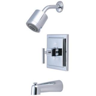 Elements of Design Claremont Single Handle Tub and Shower Faucet