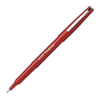 Pilot Pen Corporation of America Fineliner Marker, Airtight Capacity, Fine Point, Black, Red or Blue