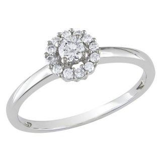 CT Diamond Engagement Ring 10k White Gold   White