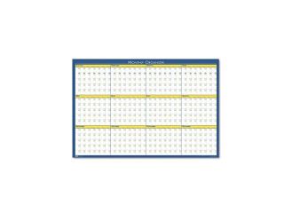 House of Doolittle 642 12 Month Laminated Wall Planner, 36 x 24