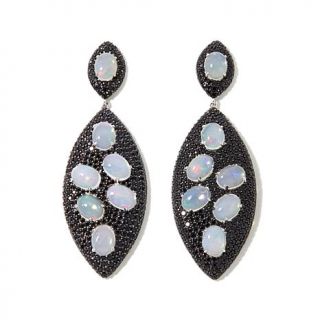 Rarities: Fine Jewelry with Carol Brodie Ethiopian Opal and Black Spinel Sterli   7738067