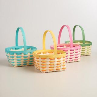 Large Rope Easter Baskets Set of 4