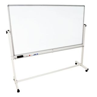 Luxor Mobile Magnetic Whiteboard 72 x 40 Silver Frame
