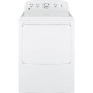 GE 6.2 cu. ft. Electric Dryer in White GTX42EASJWW