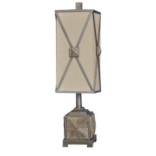 Crestview Summit Sea Brook Tower 26.5 H Table Lamp with Rectangular