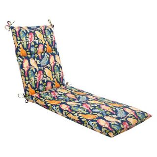 Outdoor Chaise Lounge Cushion   Birds