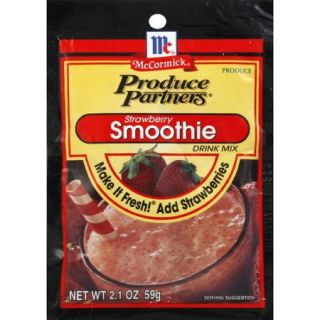 McCormick Strawberry Smoothie Drink, 2.1 oz (Pack of 12)