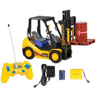 RC Remote Control Forklift With Lights, 6 Channel Electric Kids Toy RC