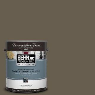 BEHR Premium Plus Ultra 1 gal. #N320 7 Primitive Satin Enamel Exterior Paint 985301
