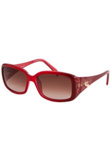 Women's Rectangle Red Sunglasses