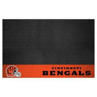 FANMATS Cincinnati Bengals 26 in. x 42 in. Grill Mat 12180