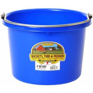 Miller Manufacturing 8qt Blue Plastic Buckets
