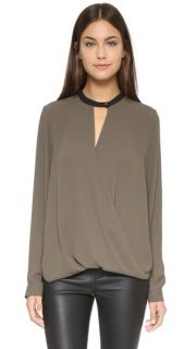 And B Signature Long Sleeve Blouse