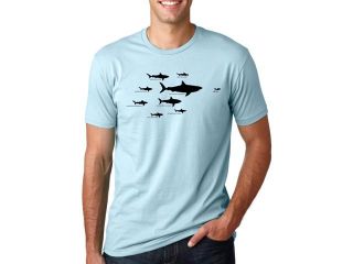 Shark Hierarchy T Shirt Funny Sharks Shirt I Love Sharks Tee   5XL