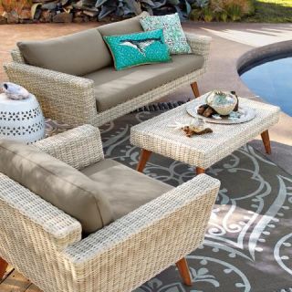 All Weather Wicker Marina Del Ray Coffee Table