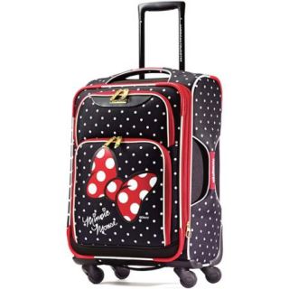 American Tourister Disney Minnie Mouse Red Bow Spinner Soft Side Suitcase