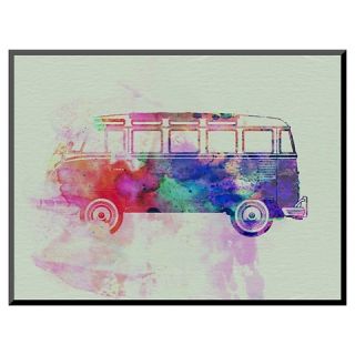 Art VW Bus Watercolor